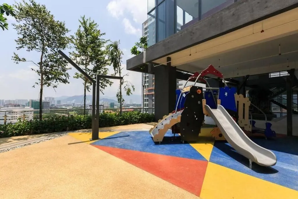 Studio Apartment Seaview Cityview George Town Malásia